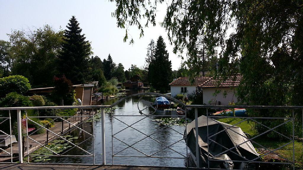 Pension An Der Elsterbruecke Берлін Екстер'єр фото
