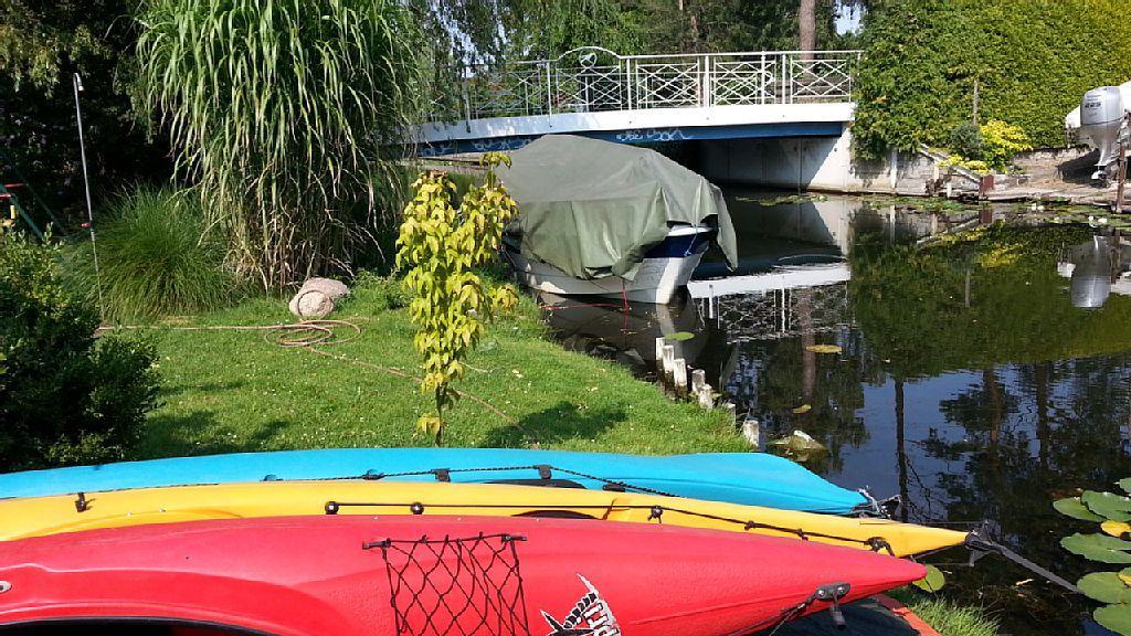 Pension An Der Elsterbruecke Берлін Екстер'єр фото